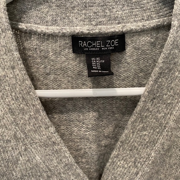 Rachel Zoe Gray Cardigan Sweater Sz. XS - Picture 2 of 3